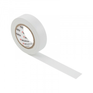 Изолента белая 18мм х 0,15 х 10м