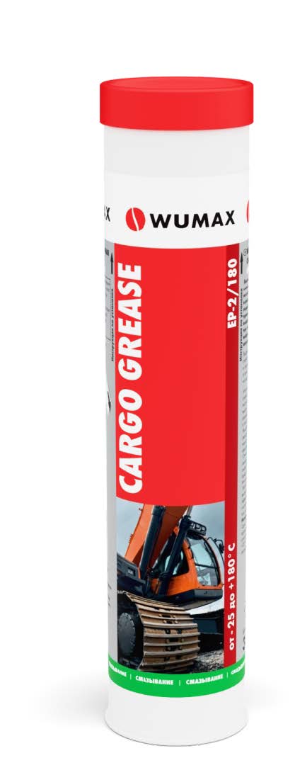 Многоцелевая пластичная смазка в тубе CARGO GREASE EP-2/180, 380 гр. WUMAX