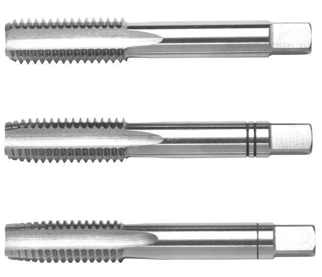 Комплект метчиков ручных HSS,  DIN352 M18, 3 шт.