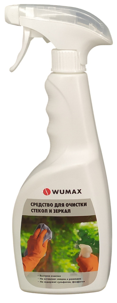 Средство для очистки стекол и зеркал 750 мл WUMAX