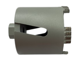 Алмазная коронка Турбо 68мм, М16 для твердых материалов, SDS-Plus, WUMAX, комплект