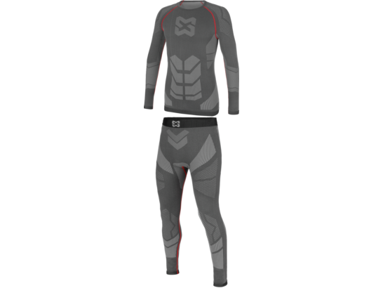 Комплект термобелья спорт. назнач. для муж. Мод. PRO GREY р-р 3XL
