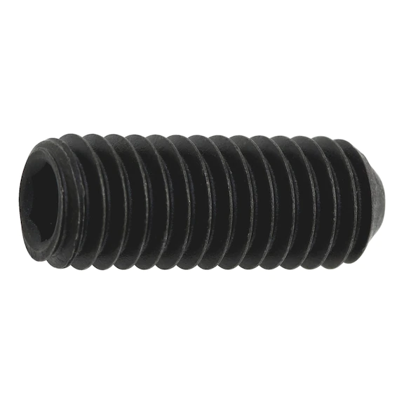 Винт установ. DIN916 45Н черн. М6х6