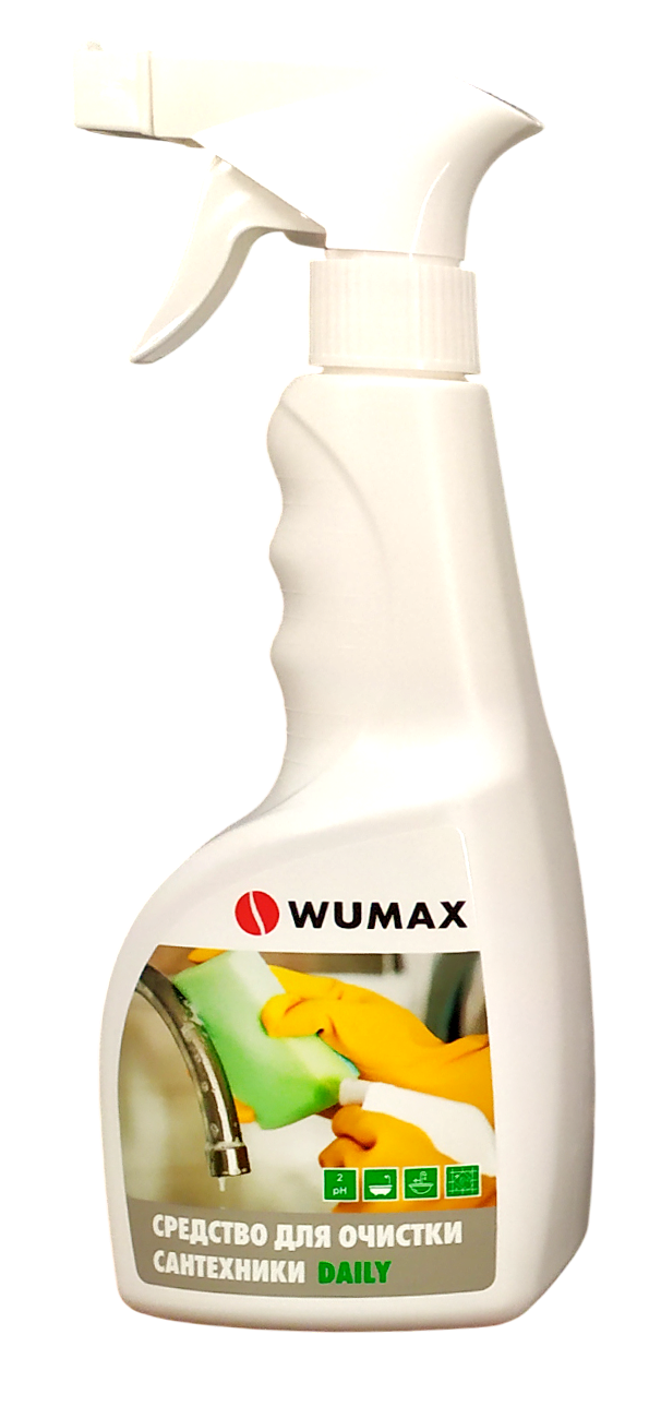 Средство для очистки сантехники DAILY 500 мл WUMAX
