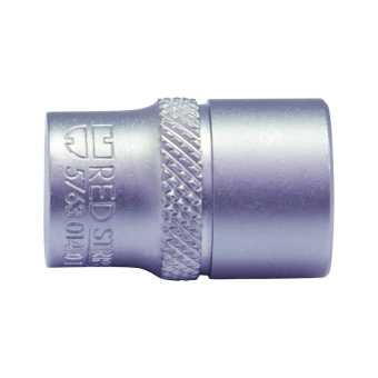 Головка 1/4, SW12, короткая, 6 граней, Red Stripe, WURTH