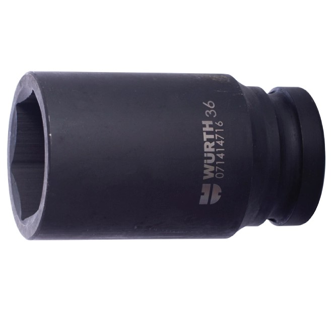 Ударная головка шестигранная удлиненная 3/4" WS 19