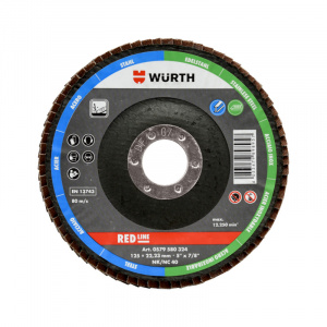 Лепестковый шлифкруг d 125 P40, нерж. сталь Red line