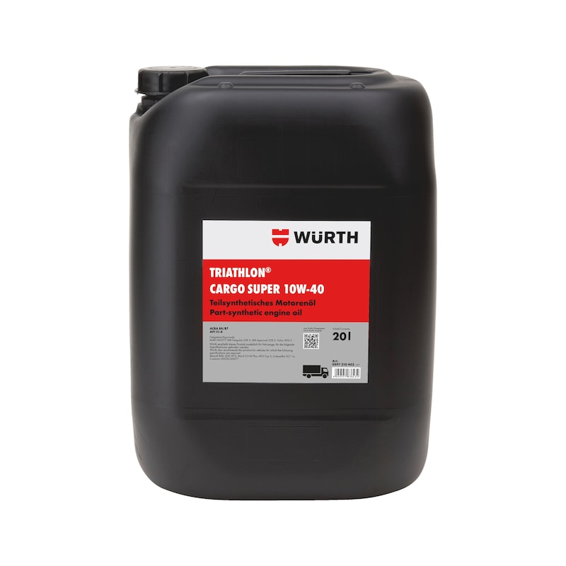 Масло моторное для грузовых а/м SUPER CARGO 10W40 - 20 л