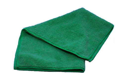 Cалфетка микрофибра зеленая, 40х40 см