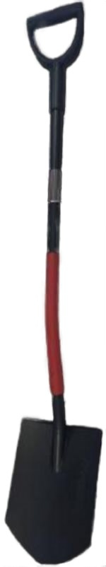 Лопата садовая из закалённой стали, цельнометаллическая, WUMAX
