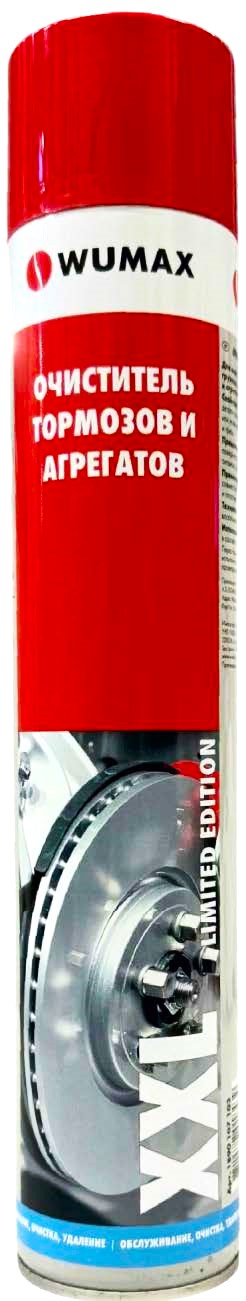 Универсальный очиститель тормозов, 1000 мл., WUMAX