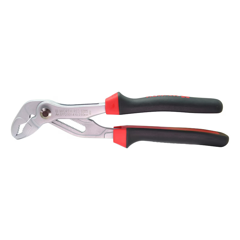 Ключ трубный переставной, 250мм, Red Stripe, WURTH