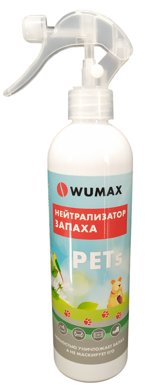 Нейтрализатор запаха PETs 500 мл WUMAX