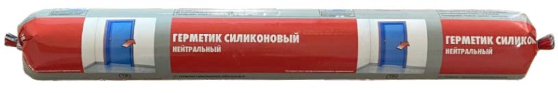Герметик силиконовый нейтральный, белый 600мл, Wumax