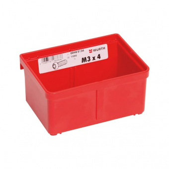 Кювета для кейса System 2.2.2, красная