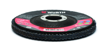 Диск лепестковый Optimum, 125 мм, P60, нерж. сталь