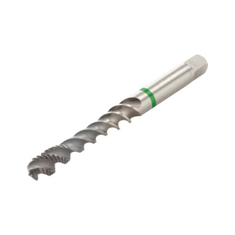 Метчик машинный для глухих отверстий HSCo VaryTap DIN371/376, зелёный M3x0,5 ZEBRA