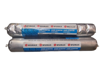 Герметик полиуретановый WUMAX PU 40 Shore A, белый, 600мл.