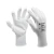 Перчатки защитные от минимальных рисков, White PU, р. 9
