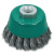 Щетка проволочная по стали, чашка 65мм Wumax Щетка проволочная по стали, чашка 65мм Wumax