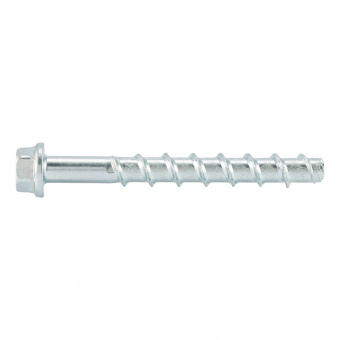 Анкер-шуруп с 6-гранной головкой-W-BS/S-(A2K)-SW15-5-25-10X80