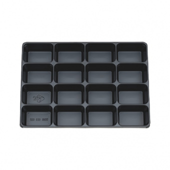 Ложемент для кейса System 4.4.1, 16 ячеек