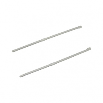 Комплект круглого релинга для Slidebox 400 мм, белый