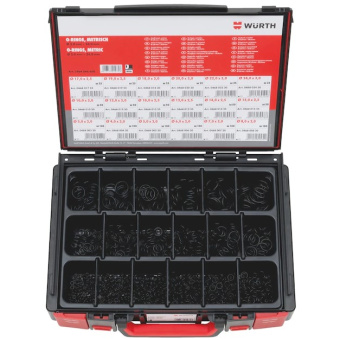 Набор резиновых колец (3 – 24), 1050 шт.