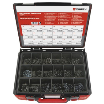 Набор стопорных колец в отверстие DIN472 d8-30 1050 шт.