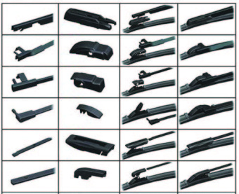 Щетки для стеклоочистителей, бескаркасные, 450мм-18''