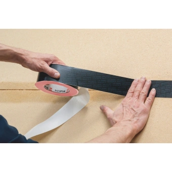 Лента клейкая уплотнительная WURTH EURASOLMAX 1 сторонняя черная 60 мм