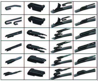 Щетки для стеклоочистителей, бескаркасные, 525мм-21''