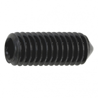 Винт установ. DIN914 45Н черн. М6х25