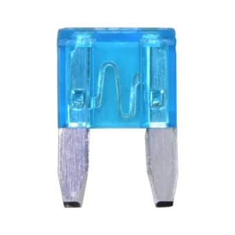 Предохранитель автомобильный MINI-10,8X16,5MM, бирюзовый, 15 А