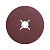 Фибровый круг по стали P24-D125 Wumax