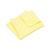 салфетка микрофибра желтая, 40х40 см