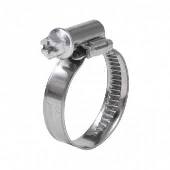 Хомут металлический оцинк. сталь d140-160мм. Wumax